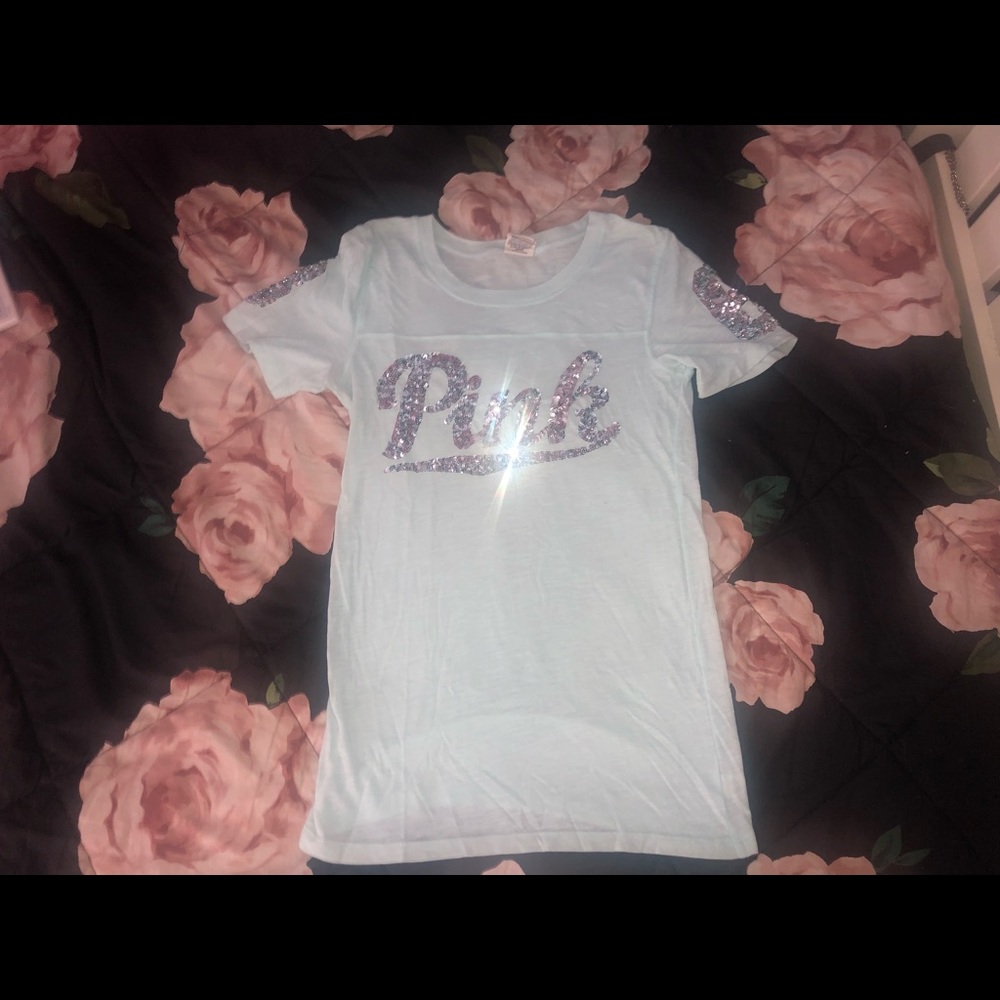 mint PINK VS t-shirt (SMALL)
